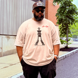 “ ADVANCE “ TEE (CREAM/RED)