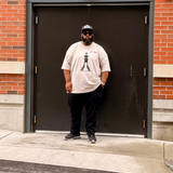 “ ADVANCE “ TEE (CREAM/RED)