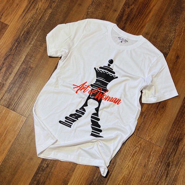 " Resilient Queen " Tee (WHT/BLK/RED)