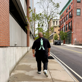 “ CHESS NOT CHECKERS “  TEE (BLACK/GREEN)