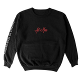 Art Of Man Embroidered  Crew Sweater